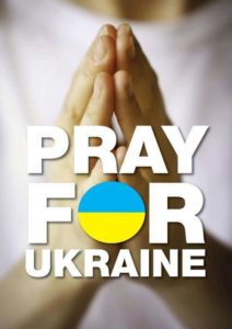 WE CAN ALL PRAY FOR UKRAINE REFUGEES